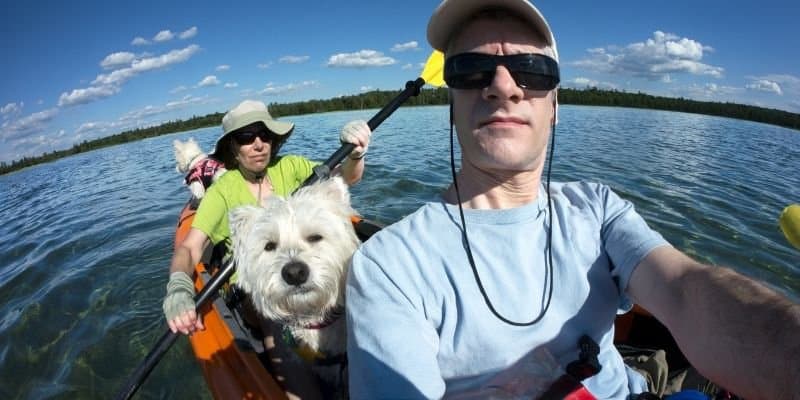 Kayak dog outlet ramp